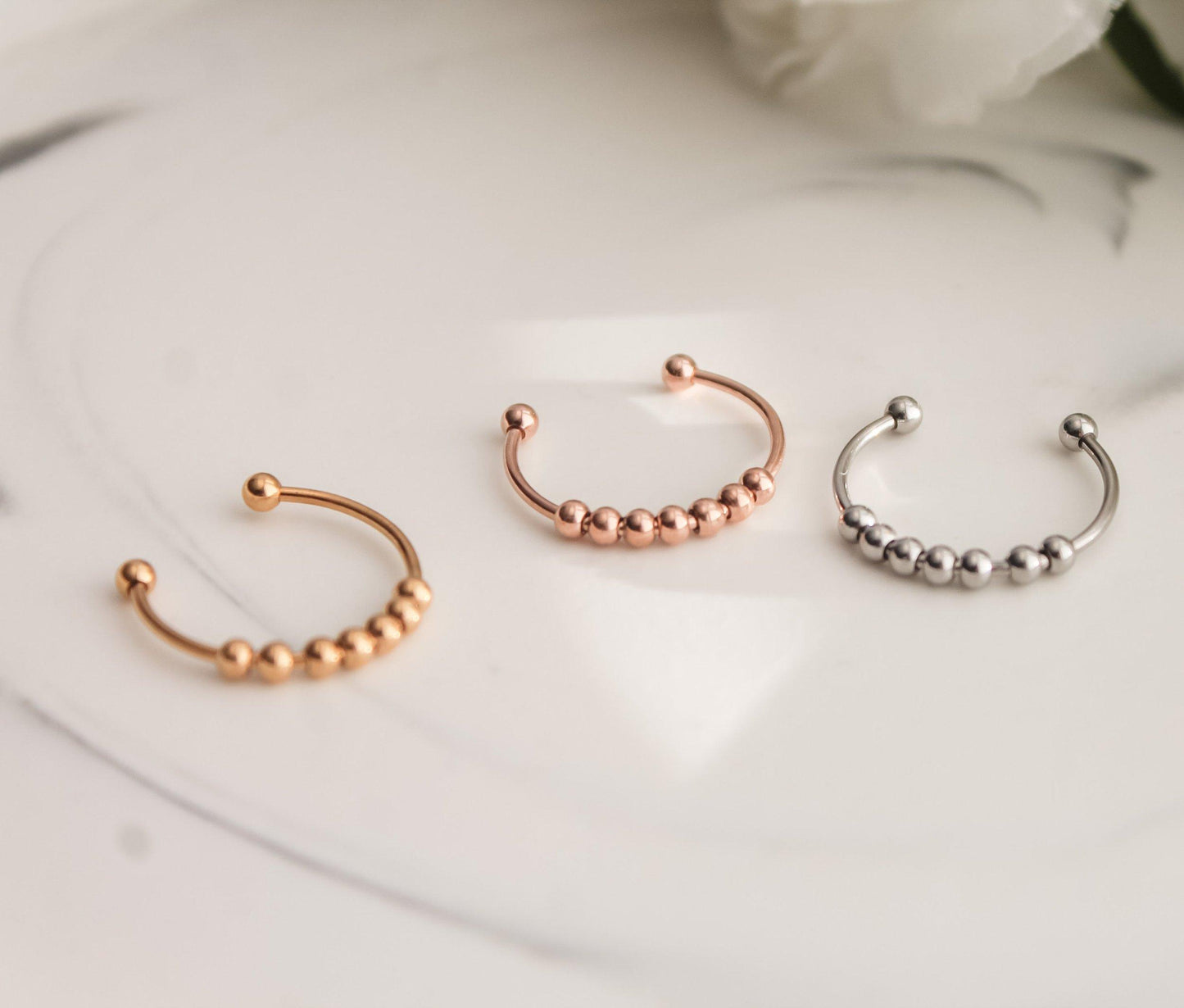Resizable Bead Fidget Ring