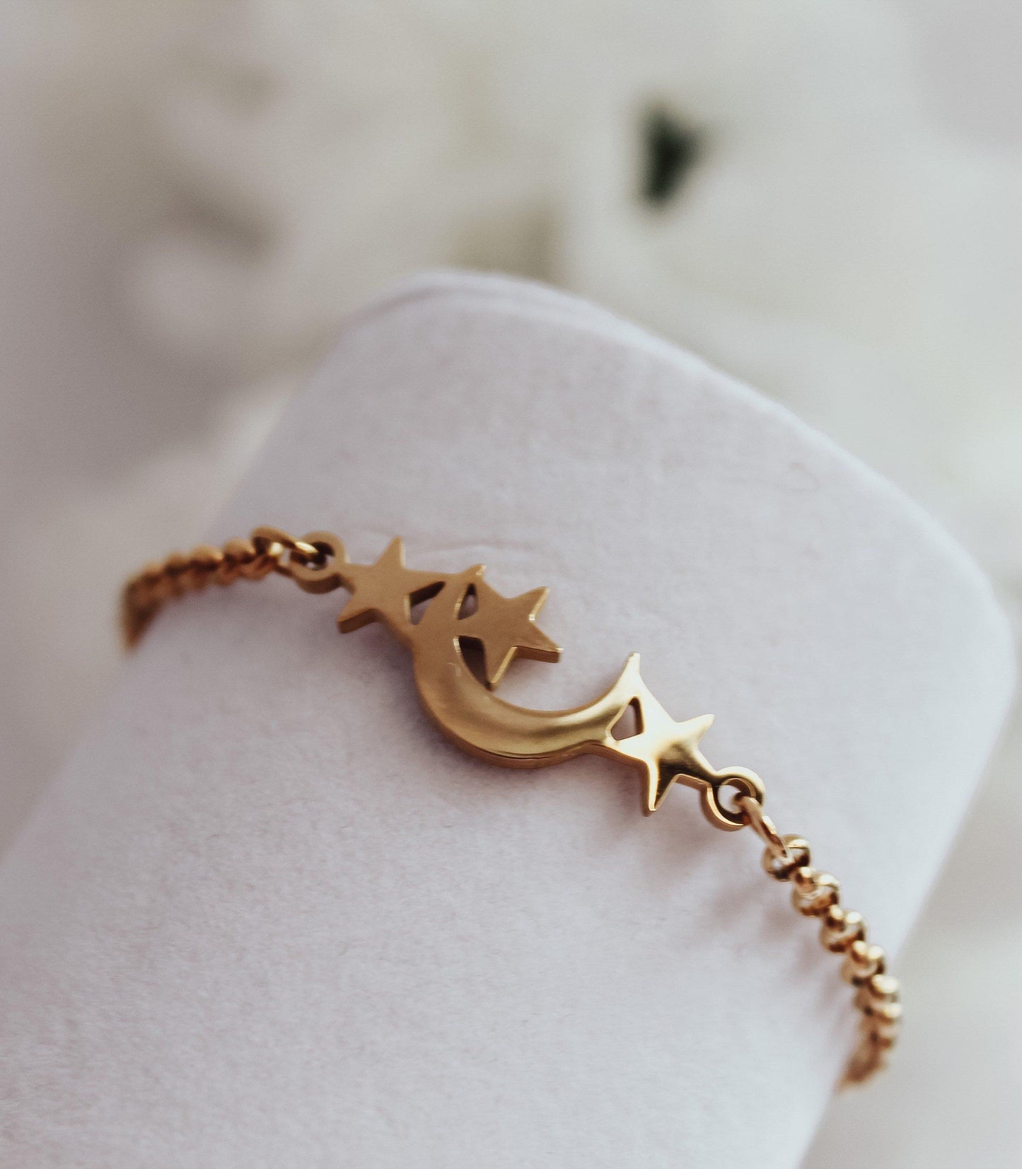 3 Star & Crescent Bracelet