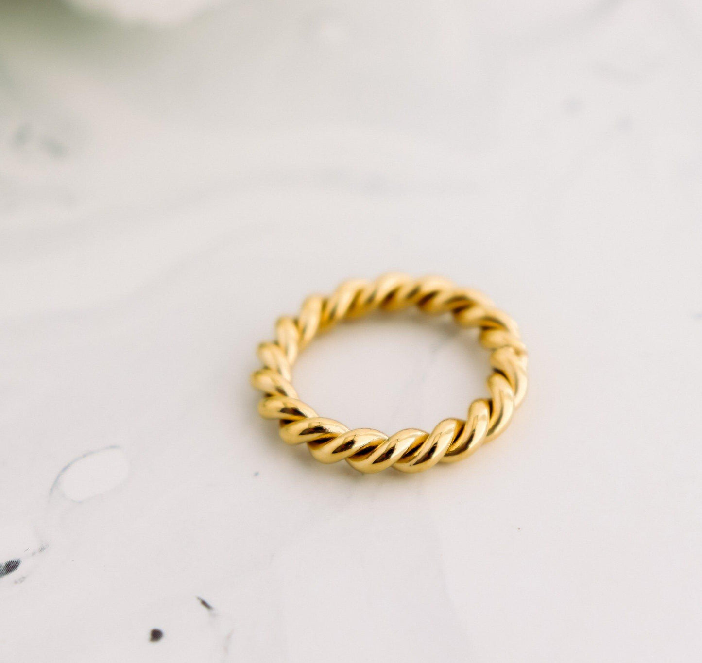 Thick Twisted Ring