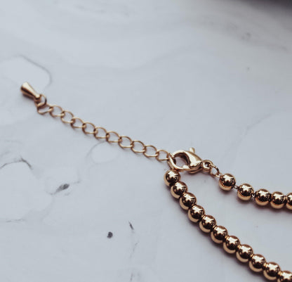 Butterfly Bead Chain Bracelet
