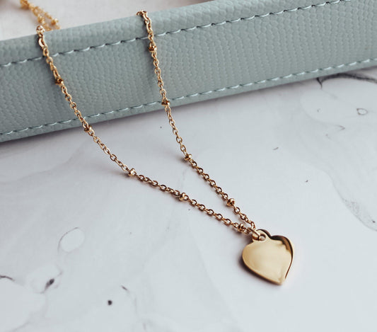 Solid Heart Necklace