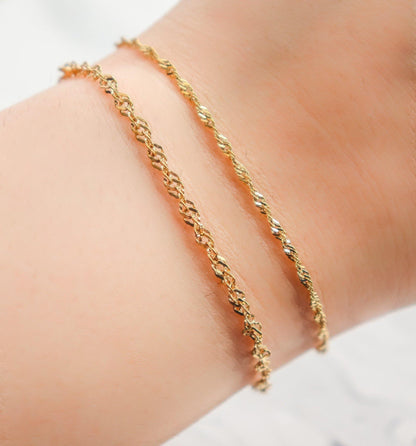 Twist Chain Bracelet