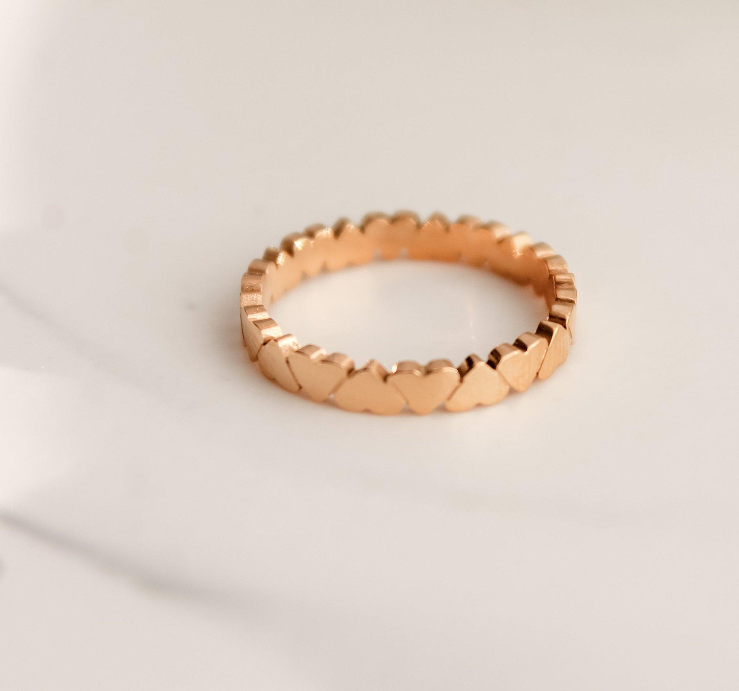 Cute Link Heart Ring