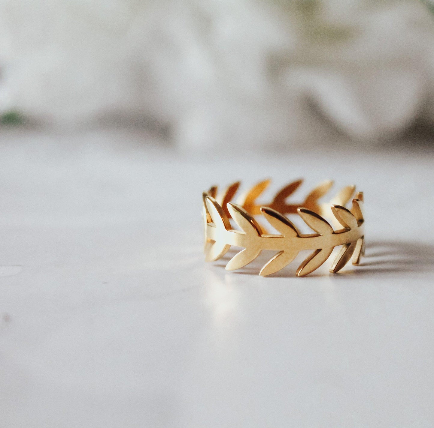 Leaf Vine Ring