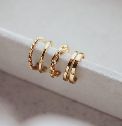 Double Ear Cuff Earring