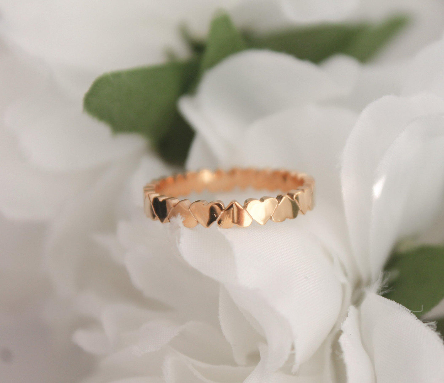 Cute Link Heart Ring