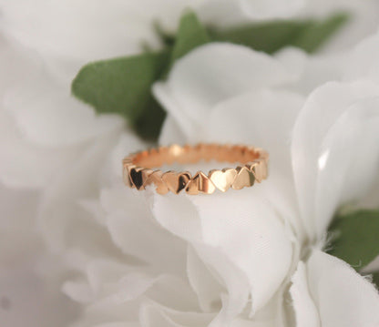 Cute Link Heart Ring