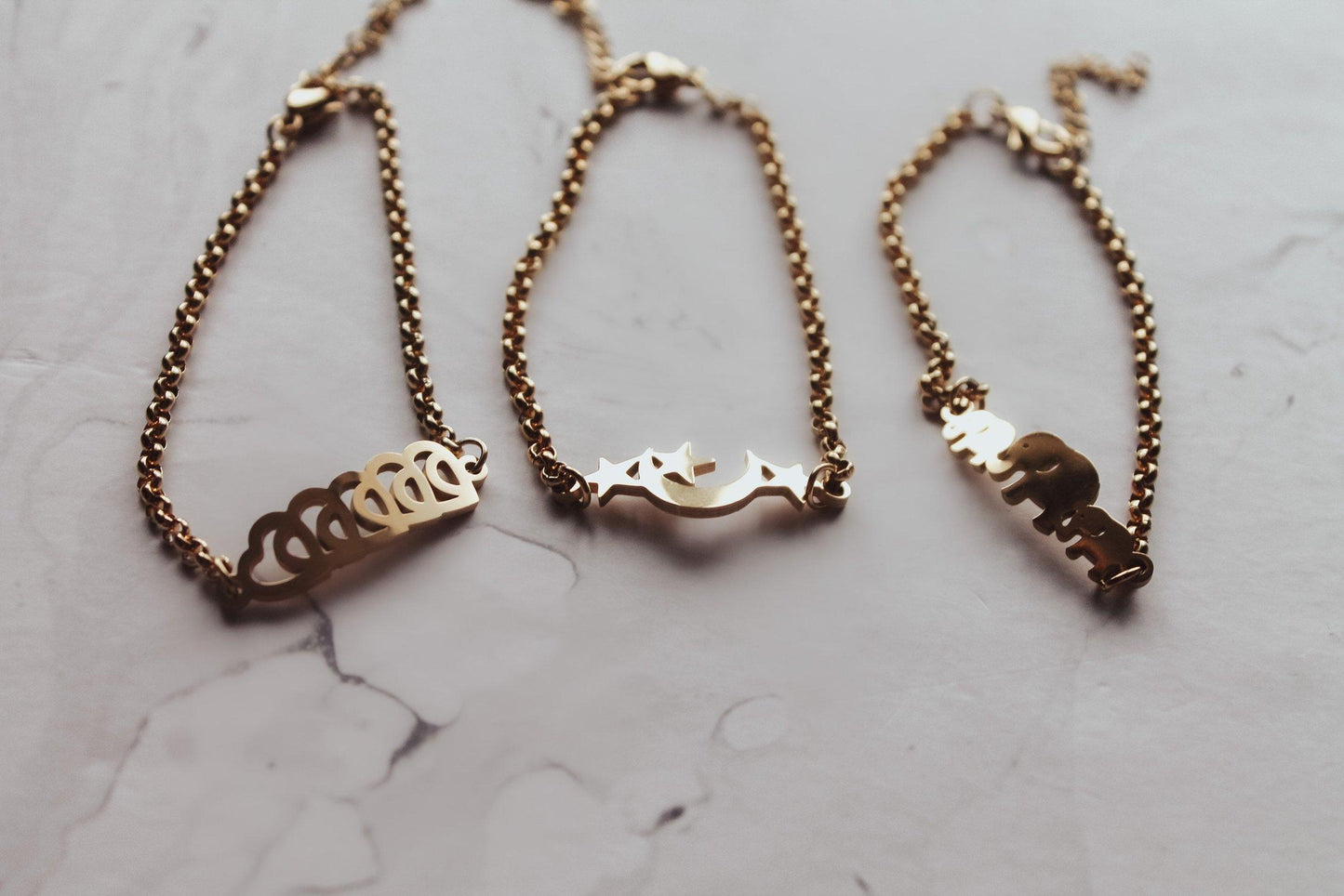 Linked Hearts Bracelet