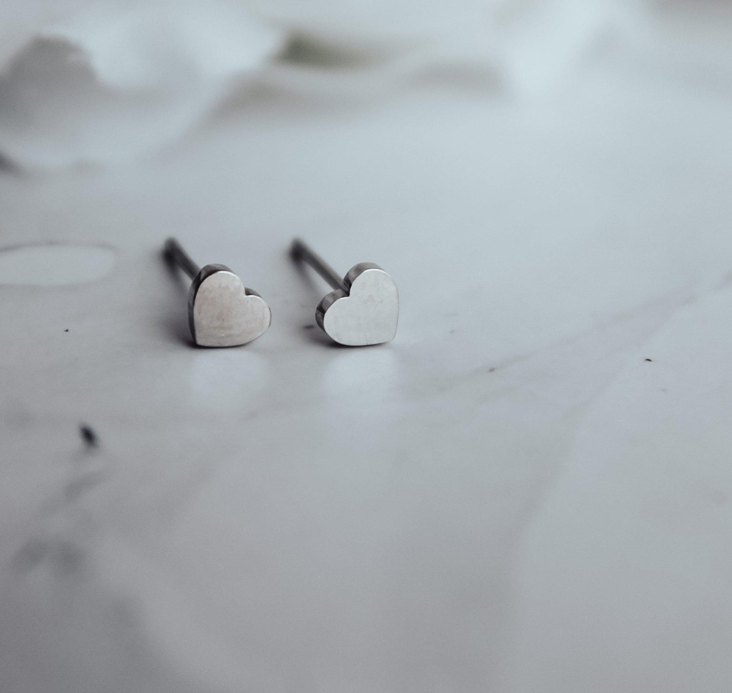 Mini Heart Stud Earring