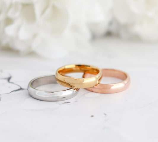 Rounded Band Ring