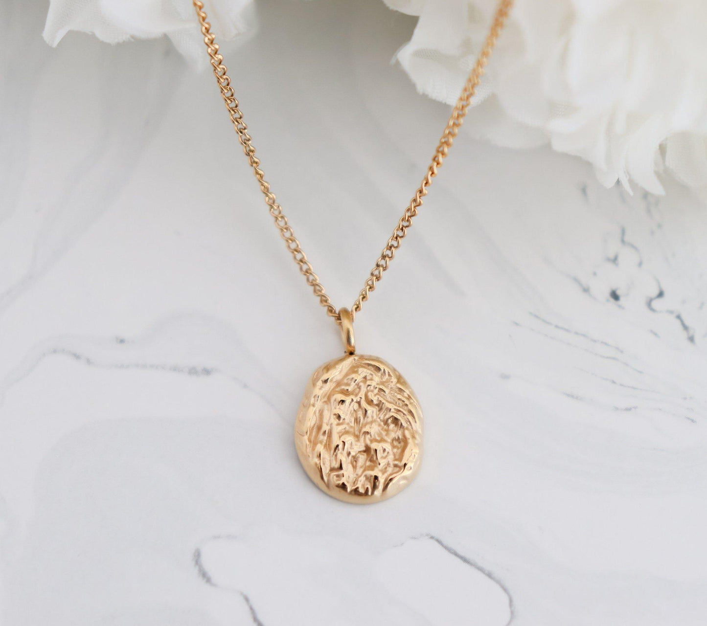 Rock Pendant Necklace