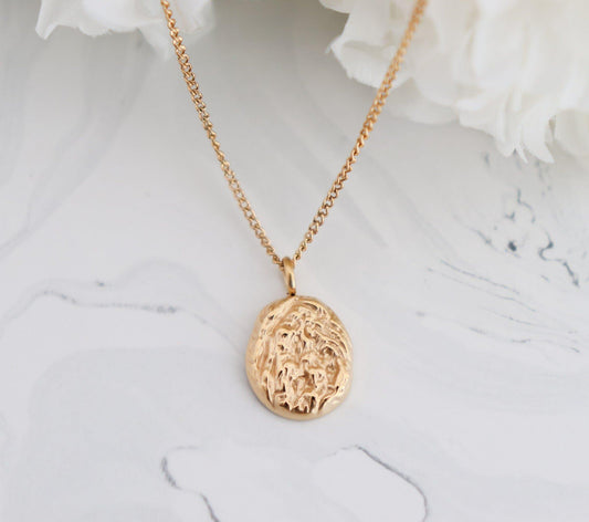 Rock Pendant Necklace