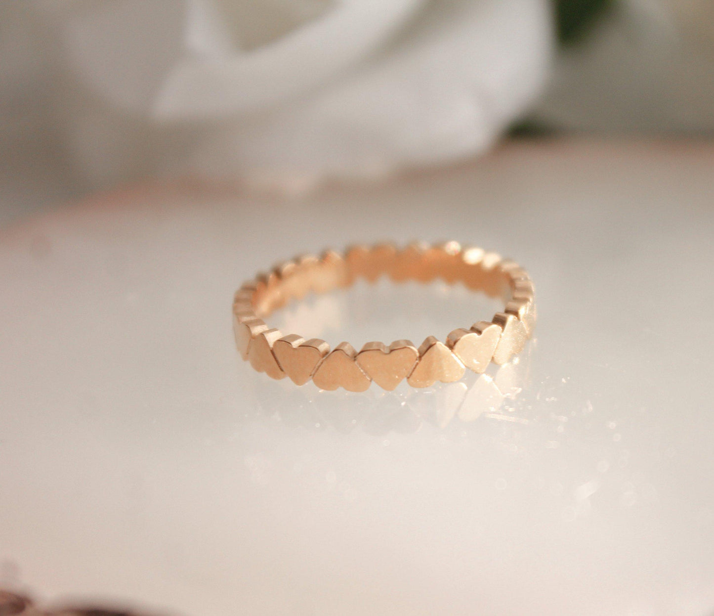 Cute Link Heart Ring