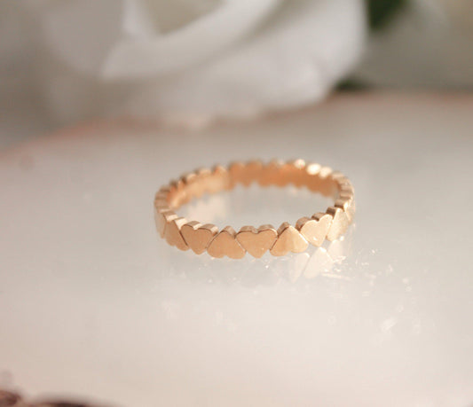 Cute Link Heart Ring